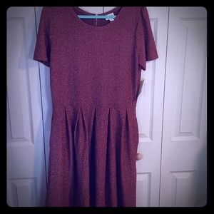 Elegant collection Copper LulaRoe Amelia dress